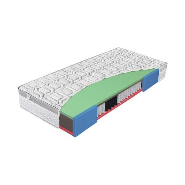 Středně tvrdá pružinová matrace 140x200 cm Greengel Senior – Materasso-image-1