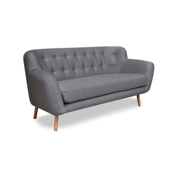 Šedá pohovka Cosmopolitan design London, 162 cm-image-2