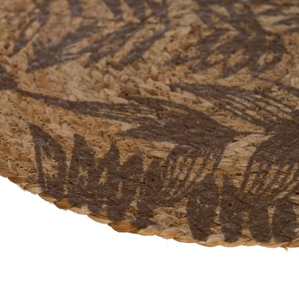 Prostírání z juty ø 38 cm Leafy – Ixia-image-2