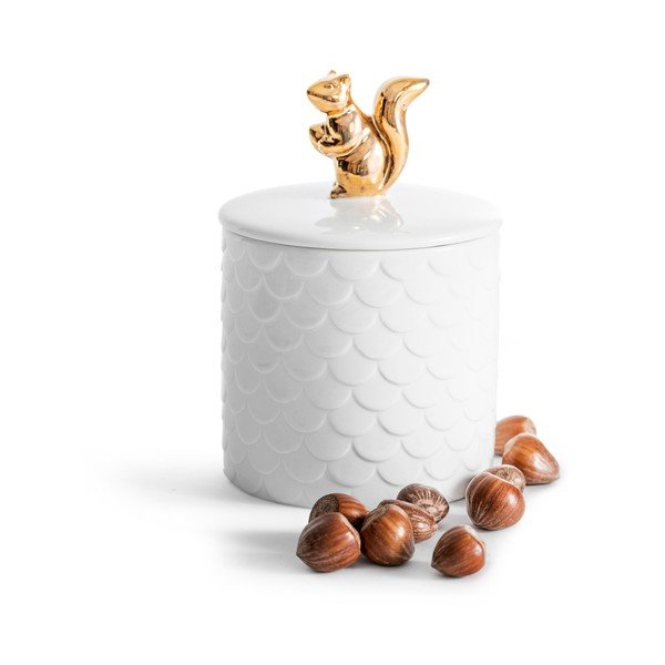 Porcelánová dóza s víkem Sagaform Squirrel-image-1