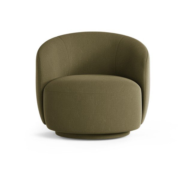 Zelené otočné křeslo Letizia – Micadoni -image-1