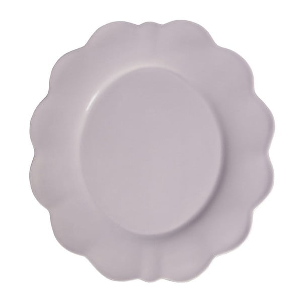 Sada 4 ks velkých talířů Petale Lilac