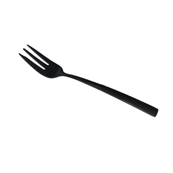 Černé nerezové dezertní vidličky v sadě 2 ks Black – Orion-image-3