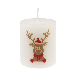Bílá svíčka Unipar Reindeer, doba hoření 15 h
