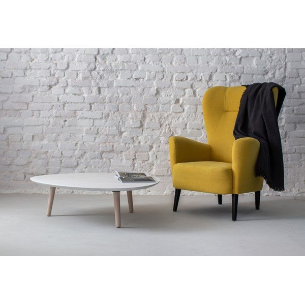 Bílý konferenční stolek z jasanového dřeva Ragaba Contrast Pick-image-3