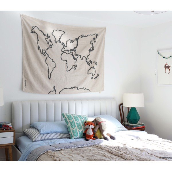 Nástěnná mapa 160x120 cm Canvas Map – Lorena Canals-image-1