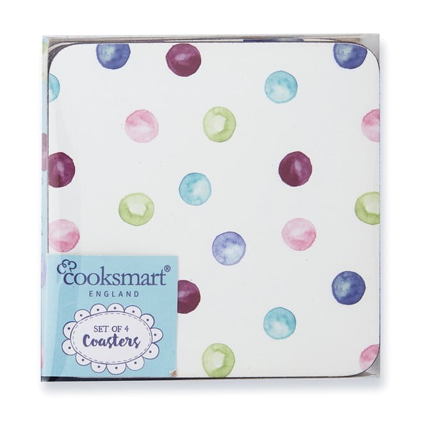 Sada 4 podtácků Cooksmart ® Spotty Dotty-image-1