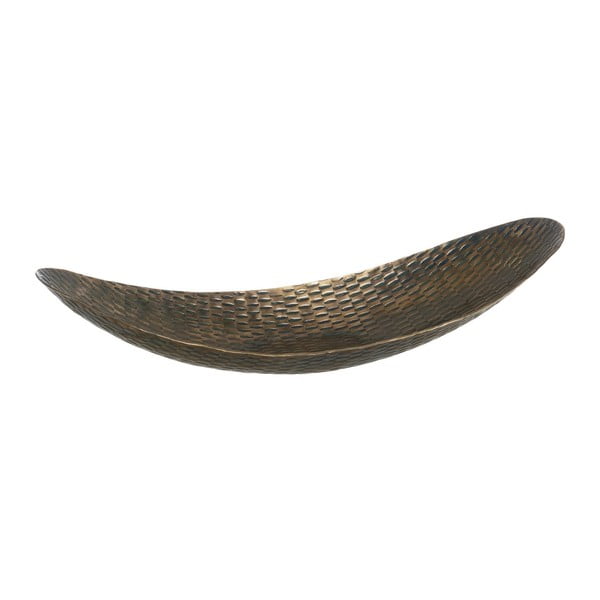 Kovový dekorační tác 48x16 cm Bronze – Ixia