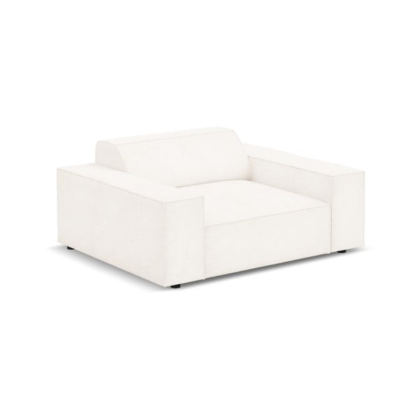 Béžové křeslo z textilie bouclé Jodie – Micadoni Home-image-4