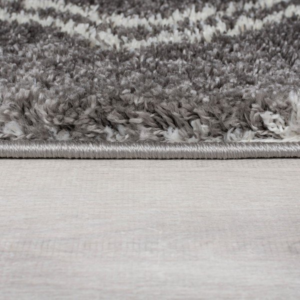 Šedý koberec 200x290 cm Atlas Berber – Flair Rugs-image-4