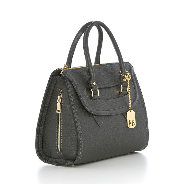 Kabelka Federica Bassi Diké Dark Grey-image-1