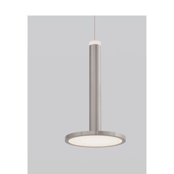 Kovové LED závěsné svítidlo v matně stříbrné barvě ø 15 cm Palencia – Nova Luce-image-1