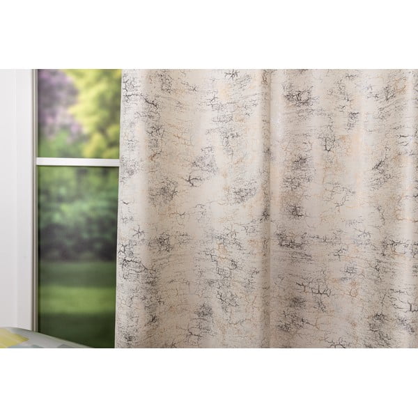 Krémový závěs 140x260 cm Lhasa – Mendola Fabrics-image-3