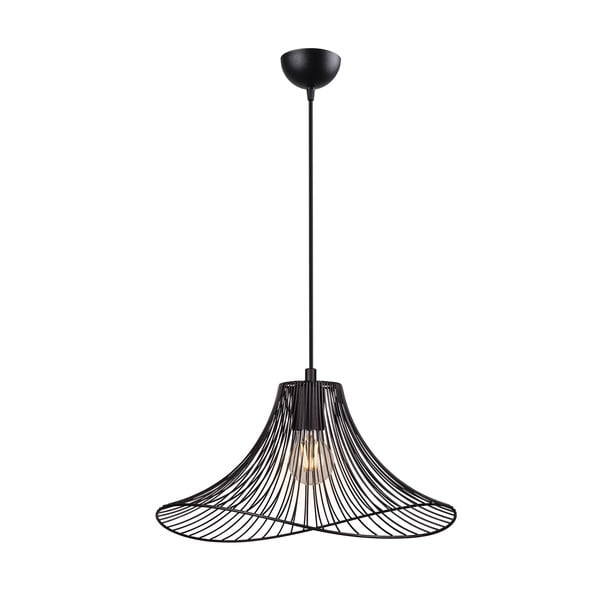Černé závěsné svítidlo ø 40 cm Wavy – Squid Lighting