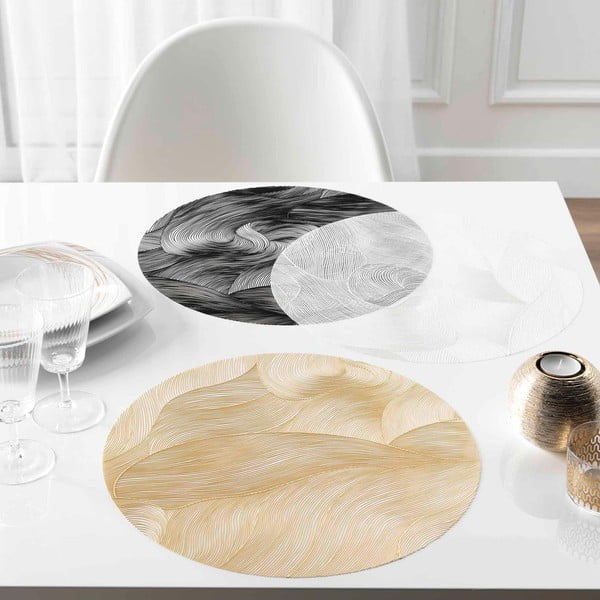 Plastové prostírání ø 38 cm Celeste – douceur d'intérieur-image-1