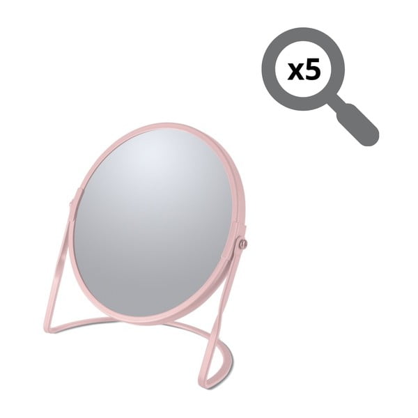 Kosmetické zvětšovací zrcadlo (zvětšení 5x) ø 18 cm Akira – Spirella-image-4