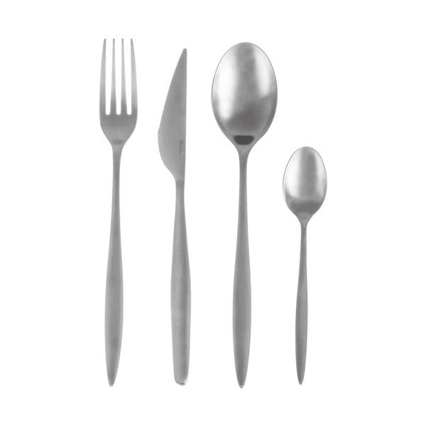 Nerezový příbor 24 ks ve stříbrné barvě – Orion
