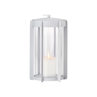 Světle šedá LED lucerna na USB (výška 25 cm) Firefly – Zone