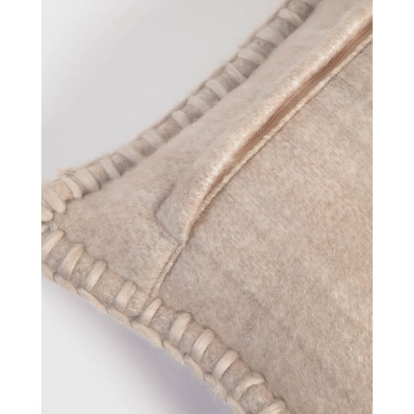 Povlak na polštář s příměsí vlny 30x50 cm Augustina – Kave Home-image-2