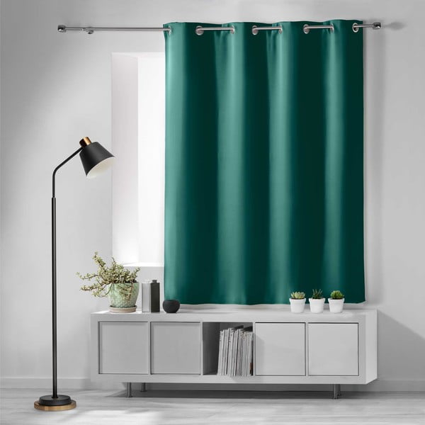 Tmavě zelený zatemňovací závěs 135x180 cm Occult – douceur d'intérieur-image-2