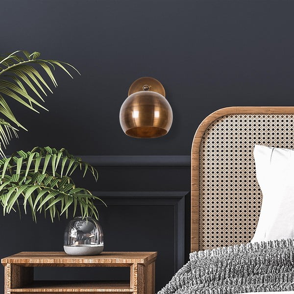 Nástěnné svítidlo v bronzové barvě ø 15 cm Stiva – Opviq lights-image-3