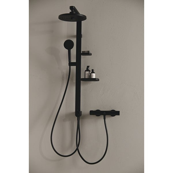 Matně černá plastová sprchová hlavice ALU+ – Ideal Standard-image-2