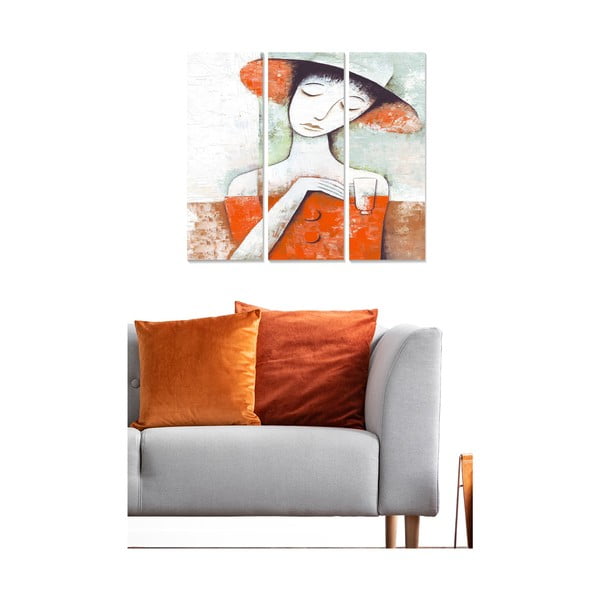 Obrazy v sadě 3 ks 20x50 cm – Wallity-image-1