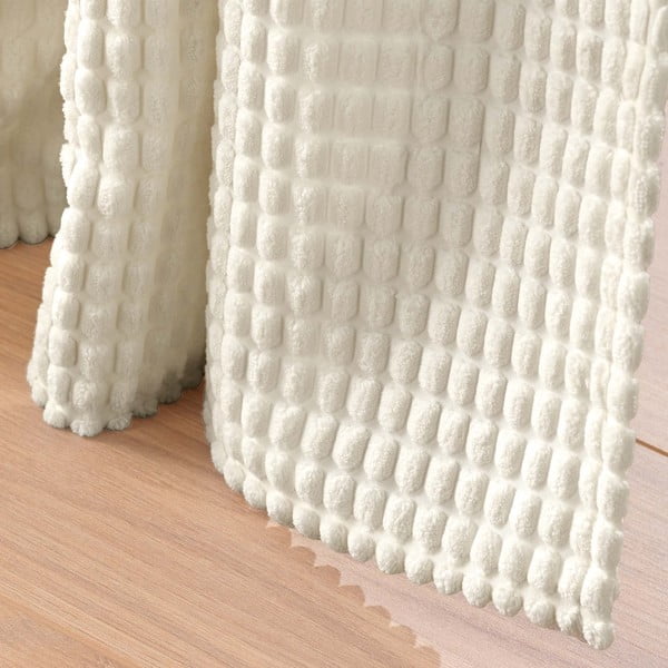 Béžový sametový závěs 140x260 cm Swing – douceur d'intérieur-image-4