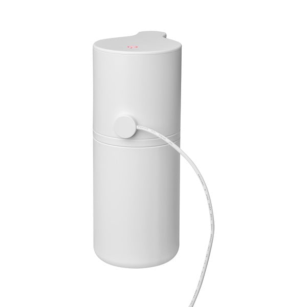 Bílý automatický plastový dávkovač desinfekce 260 ml Fineo – Blomus-image-2