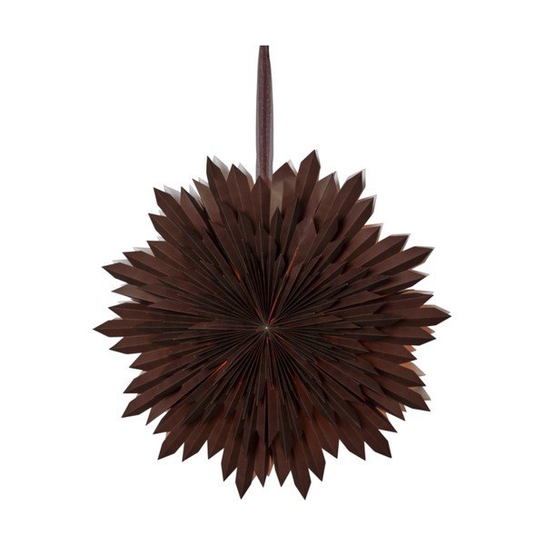 Hnědá vánoční dekorace Star Trading Ice, ø 60 cm-image-1