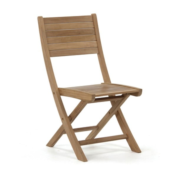 Skládací zahradní židle  z teakového dřeva PLM Barcelona Relax
