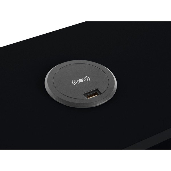 Černý pracovní stůl Støraa New Haven-image-1