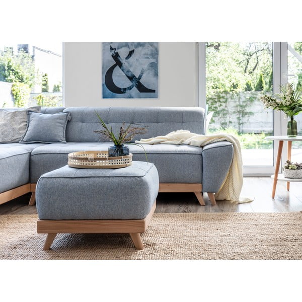 Světle modrá podnožka Miuform Dazzling Daisy-image-4