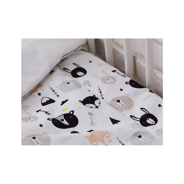 Set dětské peřinky s polštářem Pinio Bears, 100 x 135 cm-image-1