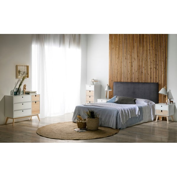 Noční stolek s šuplíky Marckeric Kiara-image-4