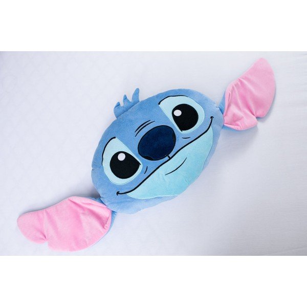 Fleecový dětský polštářek 41x32 cm Lilo and Stitch "Blue" – Jerry Fabrics-image-2