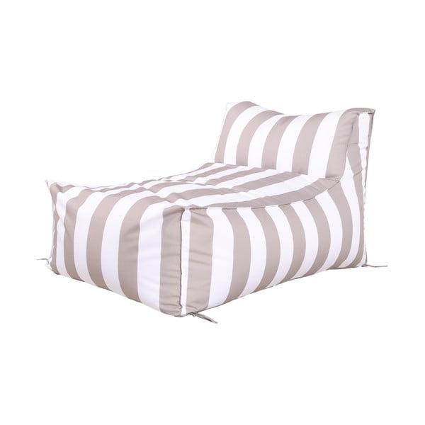 Bílo-šedý zahradní sedací vak – Bonami Essentials