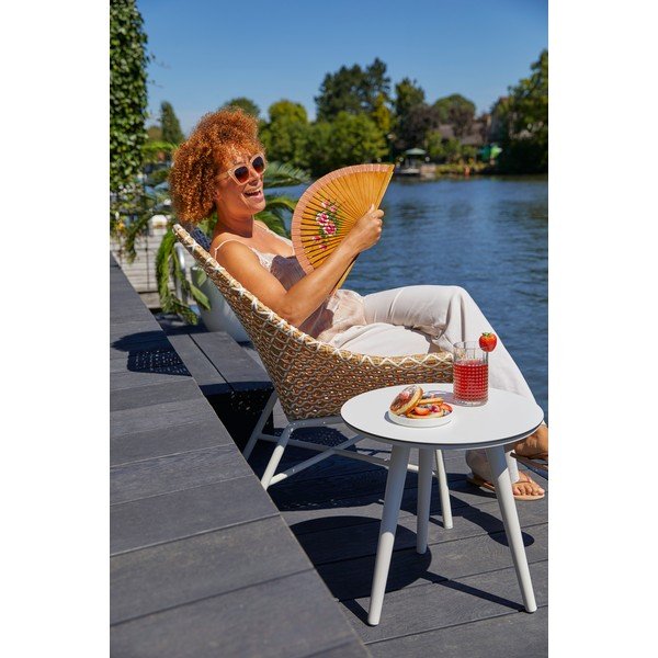 Kulatý zahradní odkládací stolek ø 45 cm Sophie – Hartman-image-3