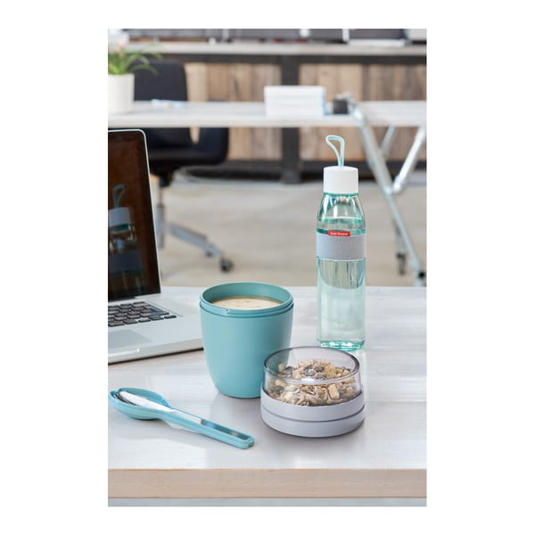 Zelený svačinový box na jogurt Mepal Ellipse-image-3