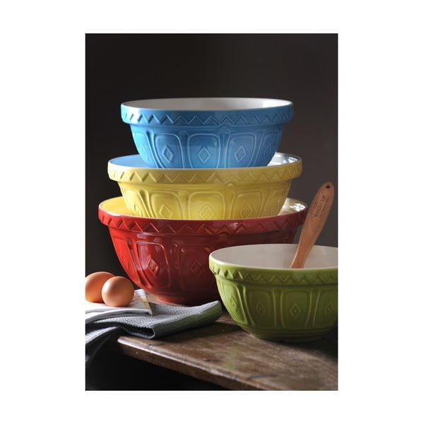 Červená kameninová mísa Mason Cash Heart, ⌀ 29 cm-image-2