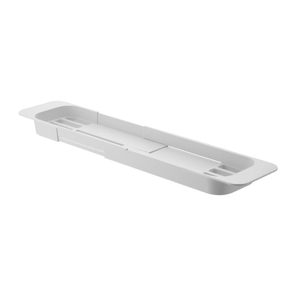 Bílá nastavitelná police na vanu YAMAZAKI Tower-image-4