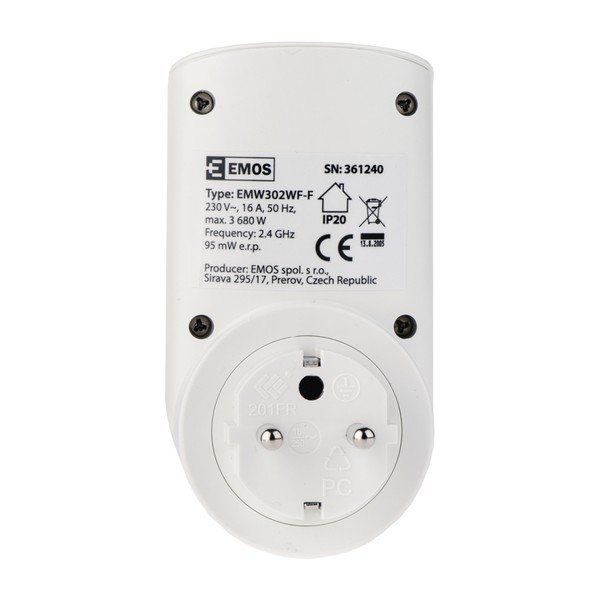 Wi-Fi zásuvka s časovačem G-Homa P5550-image-1