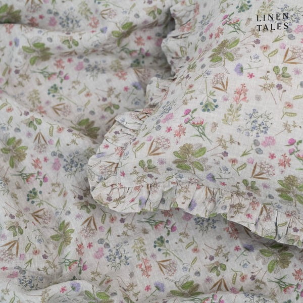 Lněný povlak na polštář 40x40 cm Botany 2 – Linen Tales-image-1