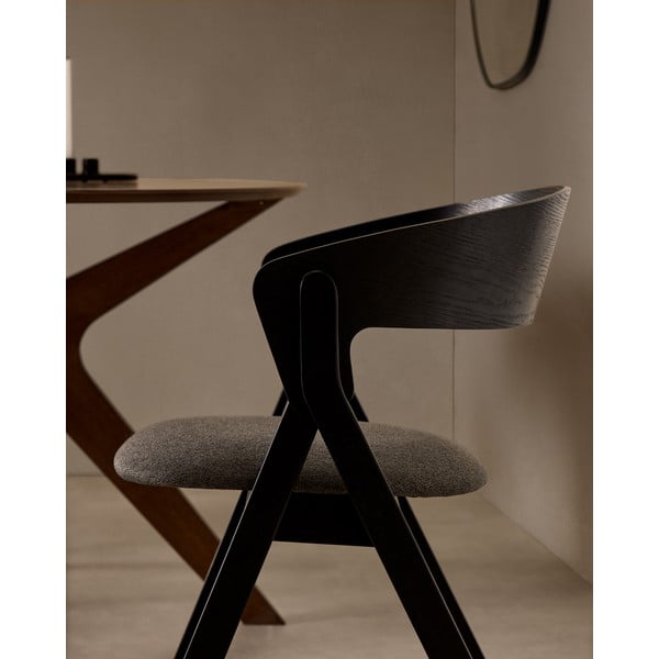 Černá jídelní židle Godia – Kave Home-image-1