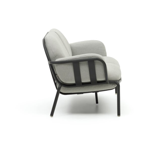 Světle šedá zahradní pohovka Joncols – Kave Home-image-3