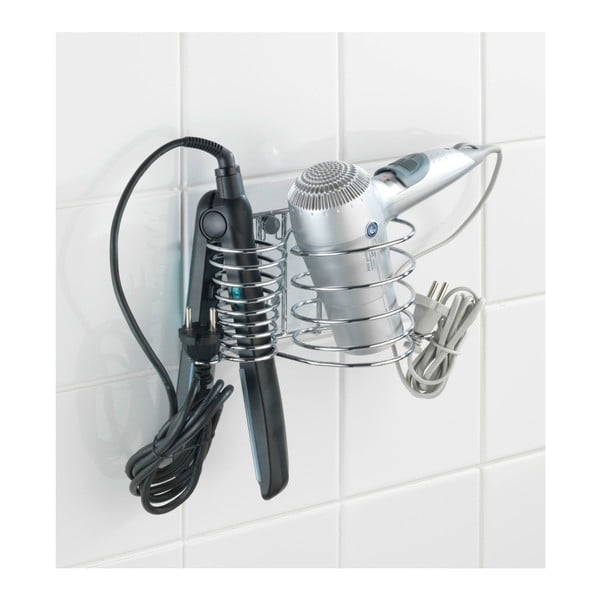 Nástěnný držák na fén a kulmu Wenko Milano-image-1