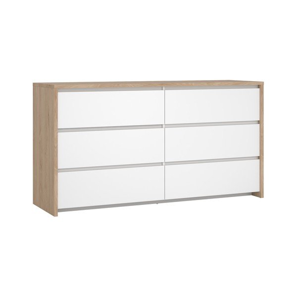 Bílá komoda 157x84x48 cm Next – Tvilum