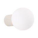 Krémové nástěnné svítidlo ø 12 cm Orbital – Sollux