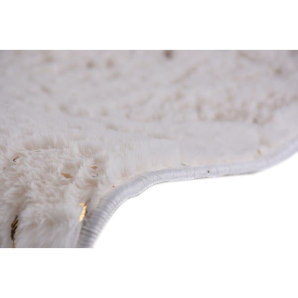 Bavlněné nášlapy na schody v krémovo-zlaté barvě v sadě 16 ks 25x65 cm Simli Altin – Vitaus-image-3