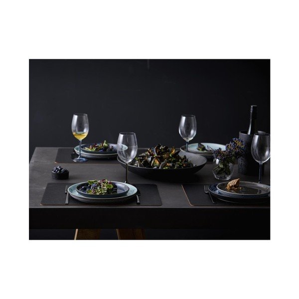 Černý dezertní  talíř z kameniny ø 21 cm Gastro Grey/Grey – Bitz-image-1